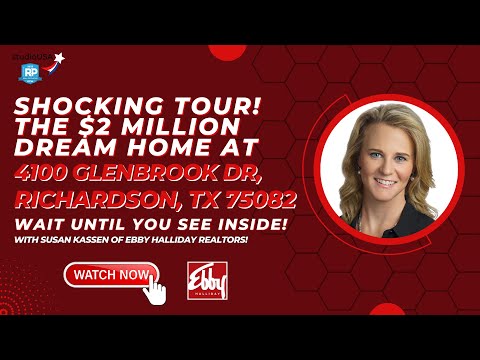2 Million Home at 4100 Glenbrook Dr, Richardson, TX home video tour