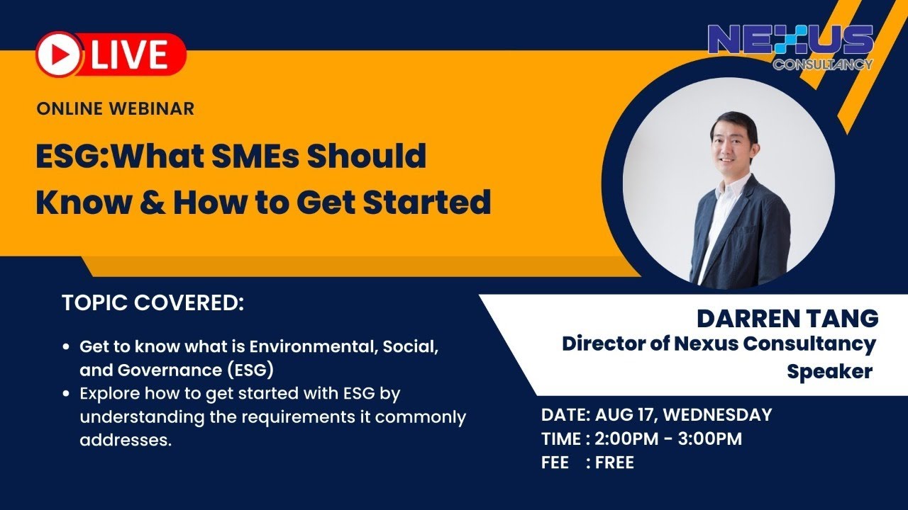 ESG: What SMEs should know and how to get started