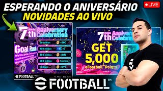 ESPERANDO A NOVA CAMPANHA DE ANIVERSÁRIO DO EFOOTBALL 2024 MOBILE