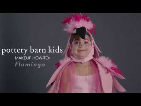 Fun Halloween Makeup Tutorial Flamingo Costume For Pbkids Youtube