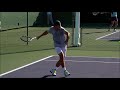 Tennis  rafael nadal slow motion compilation mirrored