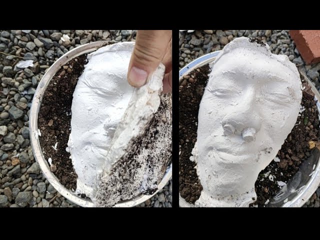 Fun DIY] I tried making a life mask - YouTube