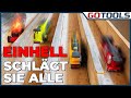 Speedduell der akkubandschleifer  wer wird gewinnen einhell dewalt milwaukee oder ryobi