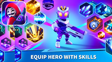 Heroes Strike: Modern Moba & Battle Royale - Gameplay Walkthrough Trends - 4v4 MOBA (Android Games)