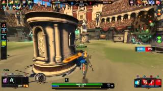 MegaBlitzX VA plays Smite PS4 beta: Arena training with Bellona