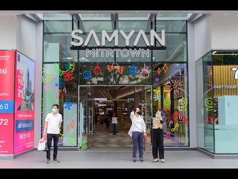 [4K] Walk inside "Samyan Mitrtown" Bangkok lifestyle mall
