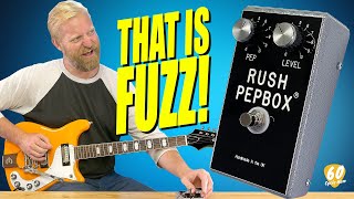 THAT'S MY KIND OF FUZZ!  Velcro ripping primitive signal destruction with the RUSH PEP BOX 2.0