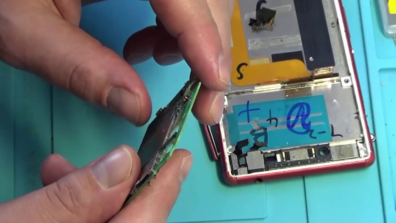 Замена держателя SIM и MMC на смартфоне Sony Xperia M4 Aqua Dual (E2333)