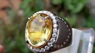 Natural Yaqut - Citrine - Zircon - Yellow Amethyst