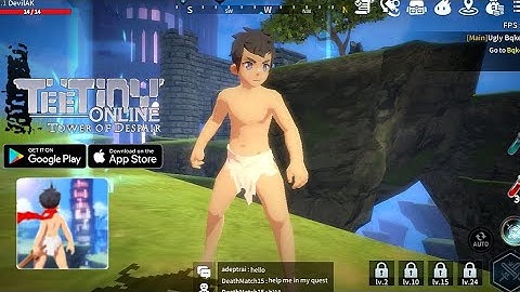 ¦¦ TeeTiNY ONLINE:Tower Of Despair / Open World Game / Early Access First Gameplay ANDROID_IOS ¦¦