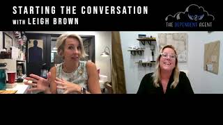 TDA Episode 21:  Starting the Conversation with Leigh Brown
