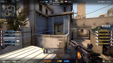 lekr0 quick mowdown ace  - SK vs Astralis - BLASTProSerie