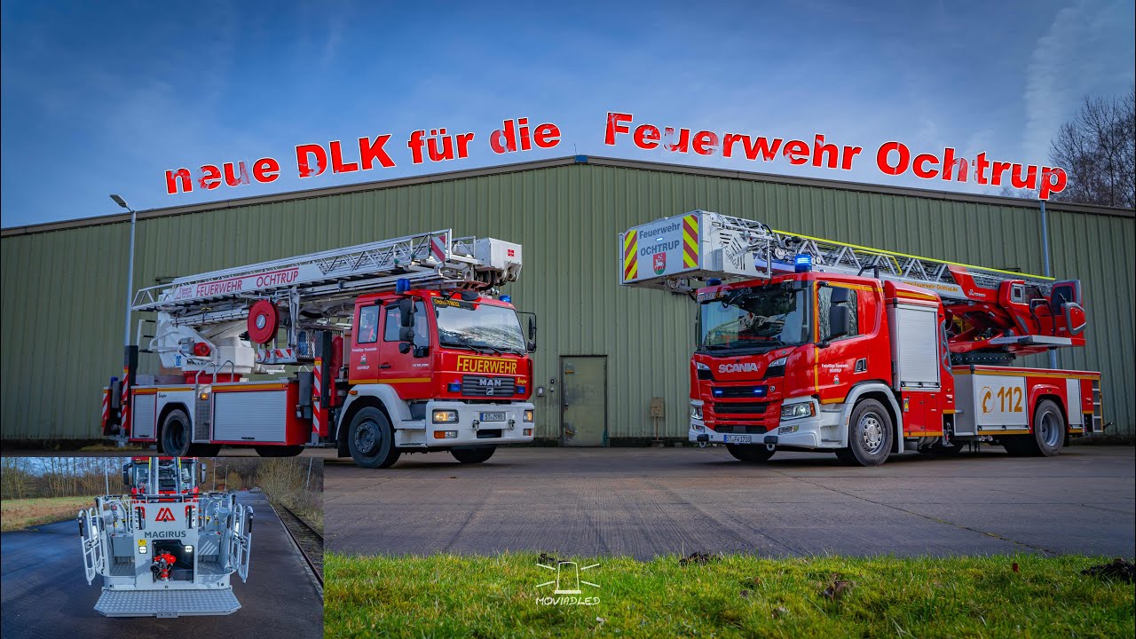 Freiwillige Feuerwehr Ochtrup / neue Magirus DLK