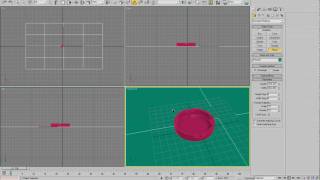 3D Max 9 - How To Model An Ash-Tray In 5 Mins - Using Mental Ray