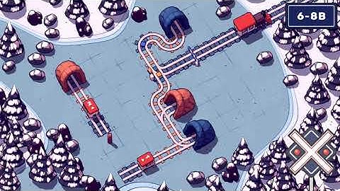 Railbound Level 6-8B Walkthrough