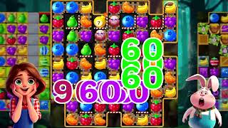 Fruit Quest Match 3 Game V3 Landscape Bear Update screenshot 4