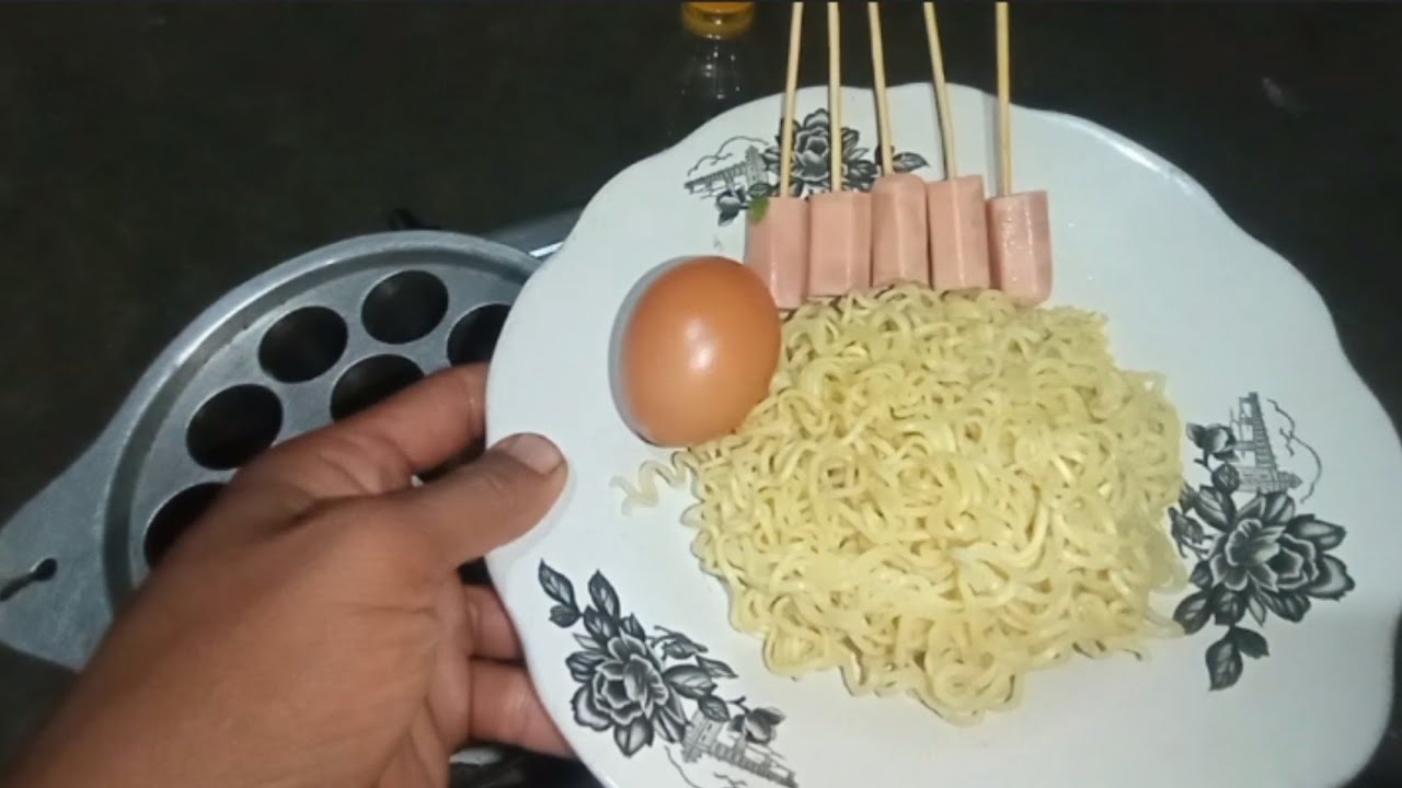 egg sausage recipes‼️Buat SOSTEL pake Mie rebus dan 1 telur!! | Keluarga Mubarok