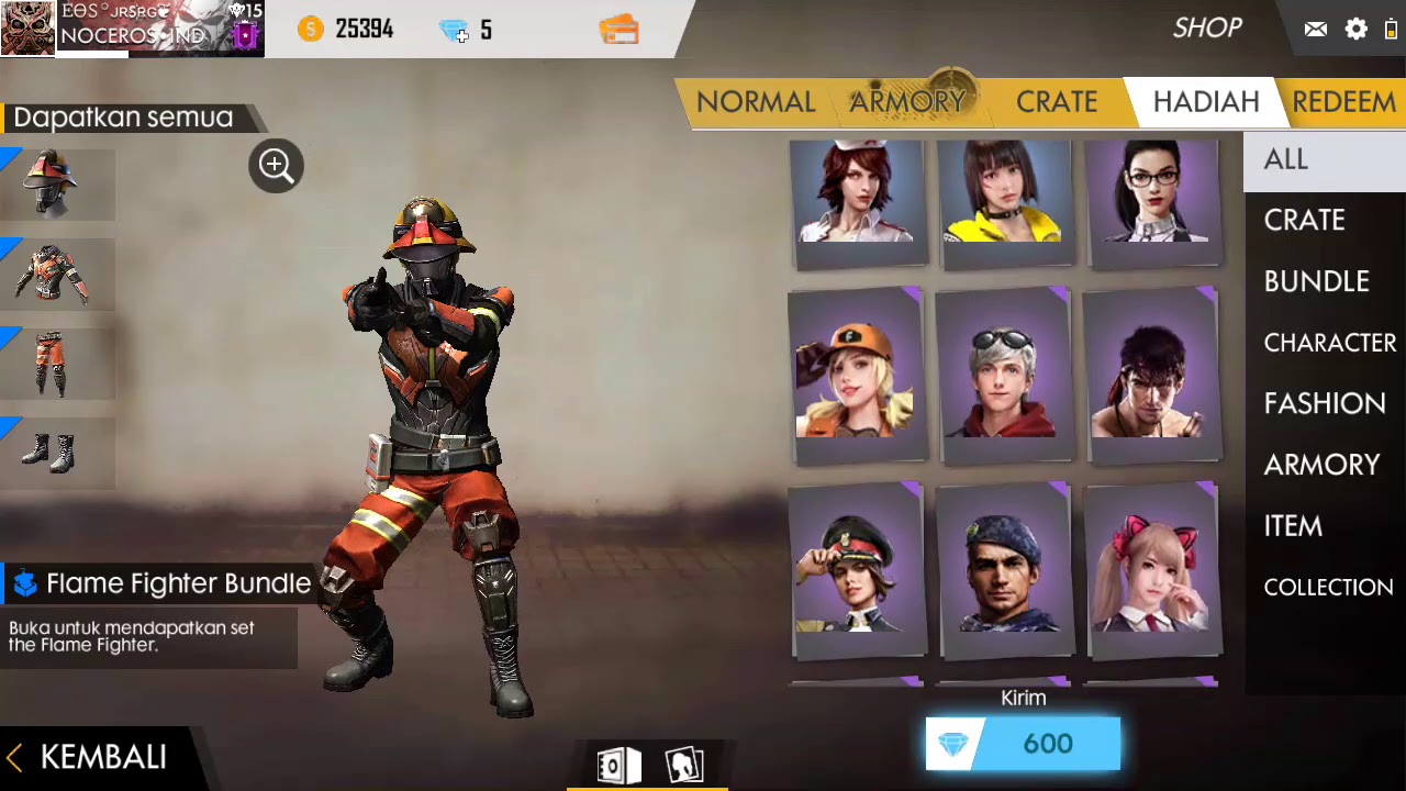 Cara Gift Item Ke Teman Ff Youtube