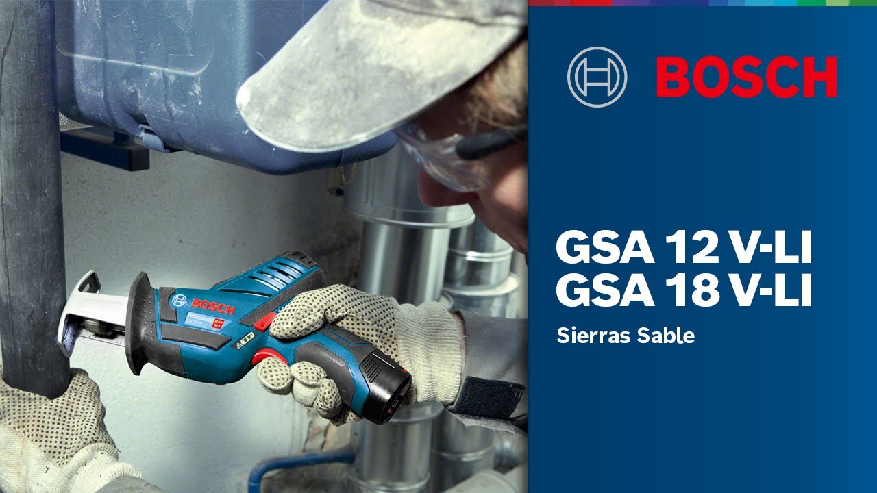 Sierra sable a batería GSA 12 V-LI Professional Bosch