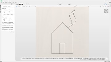 How to use the polyline tool in Vectric software | Creating Vectors | V12 Tutorials OLD