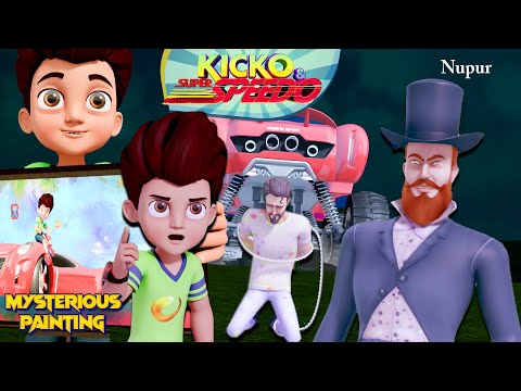 Kicko और Super Speedo ने सुलझाया 🖌️ Mysterious Painting 🌄 का राज़ I Moral Stories In Hindi