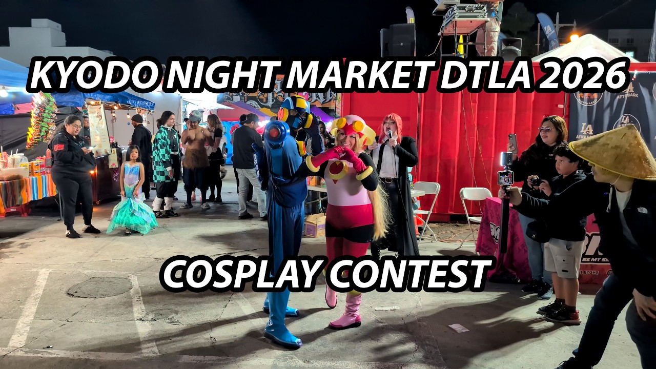 Kyodo Night Market DTLA 2026 Cosplay Contest