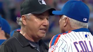 Conversation between Mets Manager Terry Collins and Umpire Tom Hallion screenshot 1