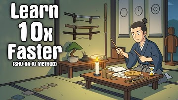 How to Learn Anything 10x Faster | Ancient Japanese System