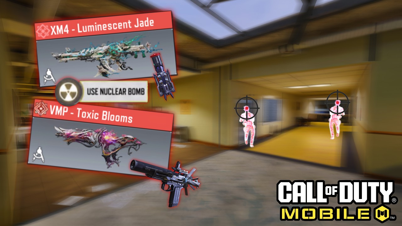 Лучший набор снаряжения для ядерного удара в рейтинговых играх Call of Duty Mobile...