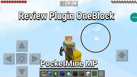 Review Plugin OneBlock PocketMine MP