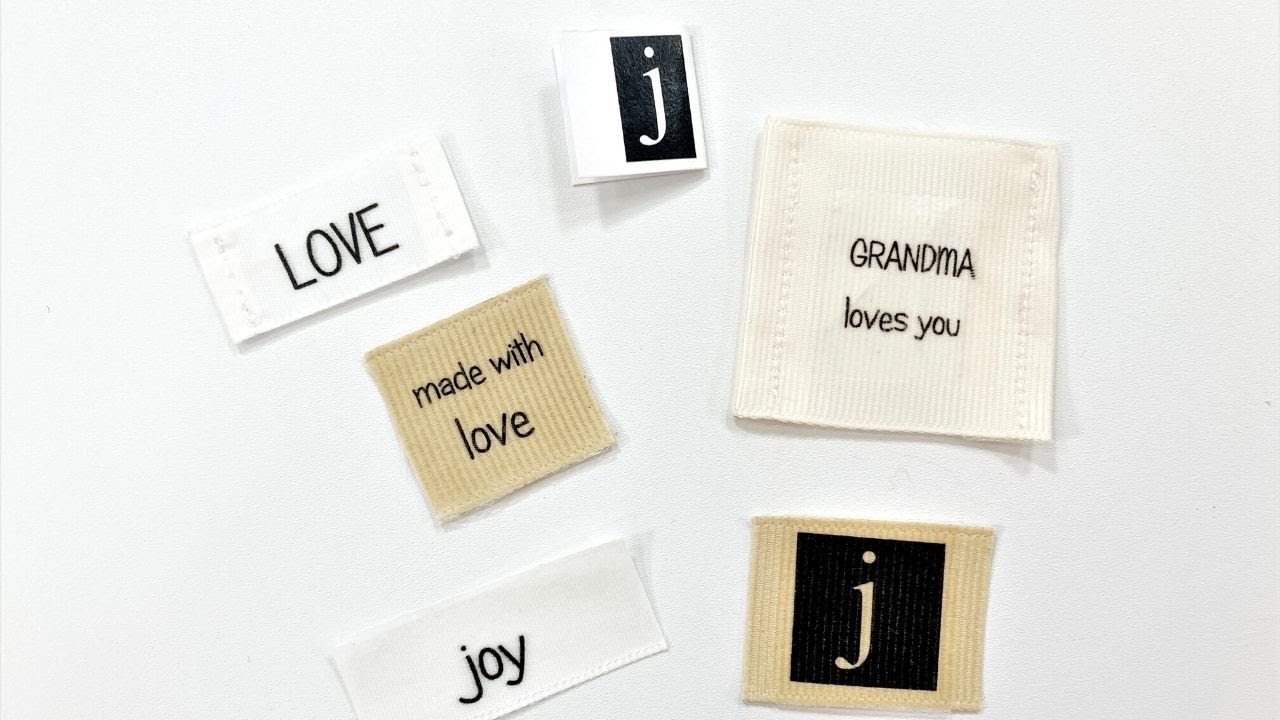 Make Your Own Fabric Labels 