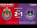 Resumen y goles | Chivas 2-1 Mazatlán | Guard1anes 2020 Liga BBVA MX - J12 | TUDN