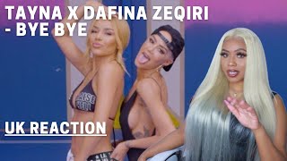TAYNA X DAFINA ZEQIRI - BYE BYE REACTION | CARINE TONI