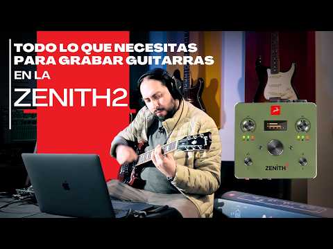 Recording Guitar Without an Amp Using the Antelope Zenith 2