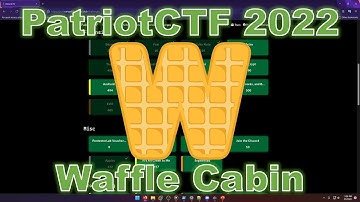 PatriotCTF 2022: Waffle Cabin