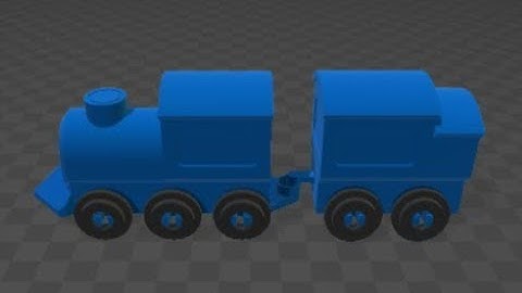 3D BUILDER TUTRIOAL HOW TO MAKE A TRAIN FOR FREE SOFTWARE BY WINDOWS