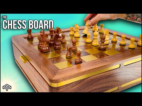 Can I Make the Ultimate Chess Board? Or will it be Check Mate? | Woodworking