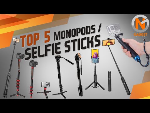 Video: Monopiede Cu Cameră De Acțiune: Bastoane Selfie, Trepiede Monopiede, Flotoare Monopiede și Alte Tipuri