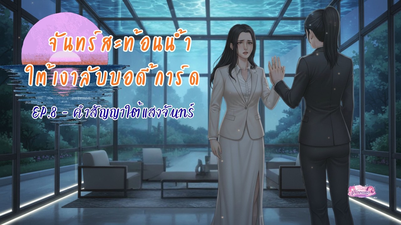 จันทร์สะท้อนน้ำ:ใต้เงาลับบอดี้การ์ด EP. 8 | คำสัญญาใต้แสงจันทร์  - นิยายเสียง Girl Love/Yuri