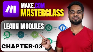 Learn Make.com Ai Automation | Full Course in Hindi & Urdu | Chapter 3