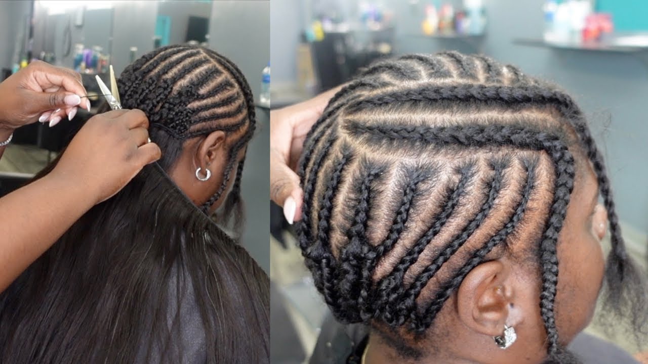 Start to Finish detailed- SIDE PART TRADITIONAL SEW IN | Foundation ...