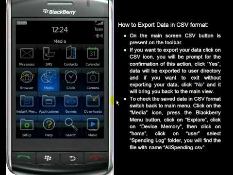 How to Generate CSV and Graph Chart in Spending Log.