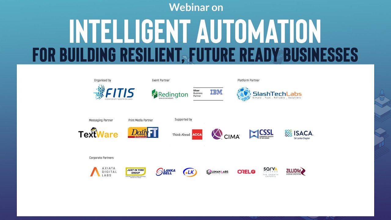 Intelligent Automation for building resilient, future ready business