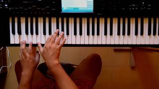 Video thumbnail of "Como tocar " ADMV " en Piano Fácil / Maluma / Acordes / Tutorial 👨‍🏫🎹"