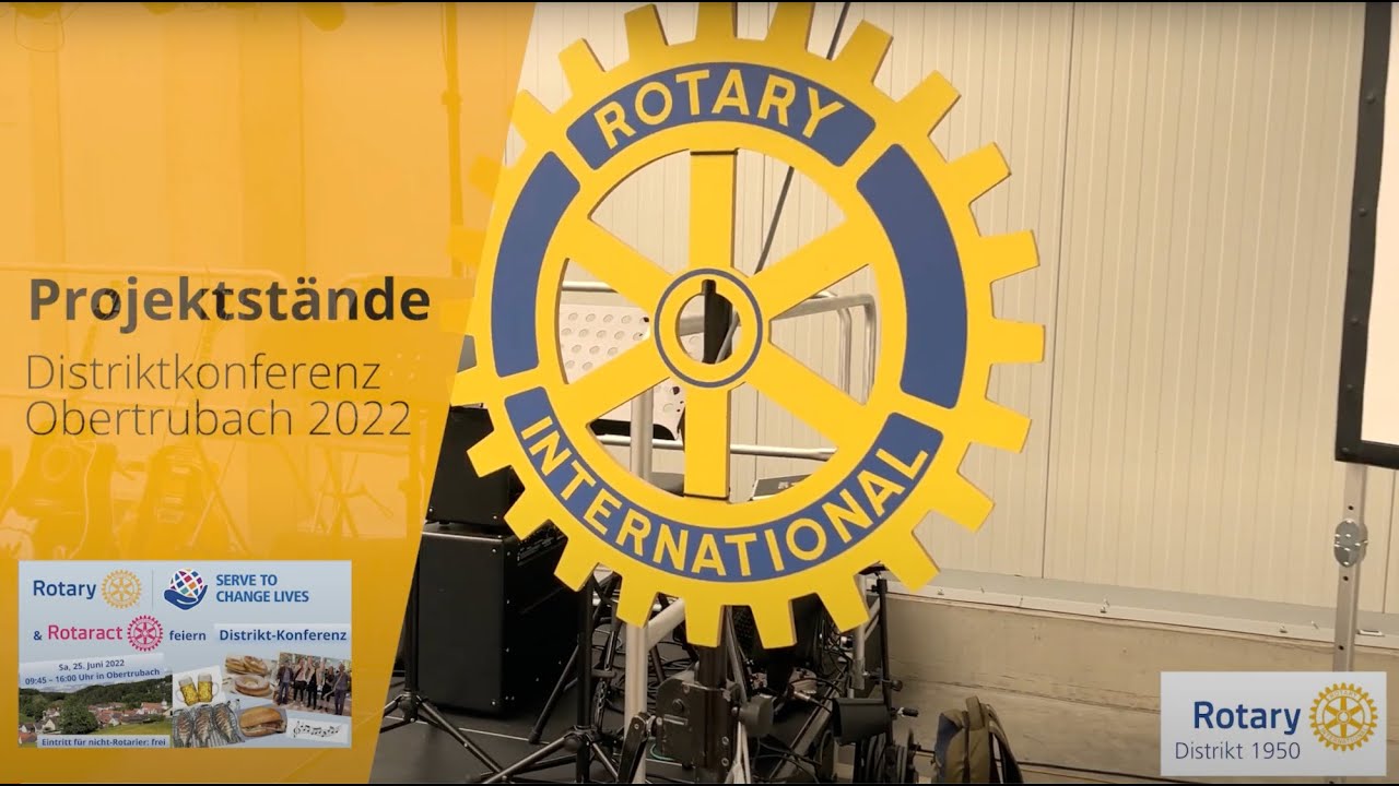Projektstände | Distriktkonferenz 25.06.2022 | Rotary Distrikt 1950