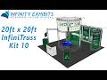 20ft x 20ft InfiniTruss Kit 10 - Infinity Exhibits