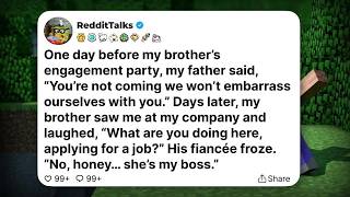 One day before my brother’s engagement party, my father said, “You’re not coming