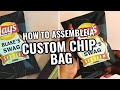 Making Chip Bag Party Favors | DIY