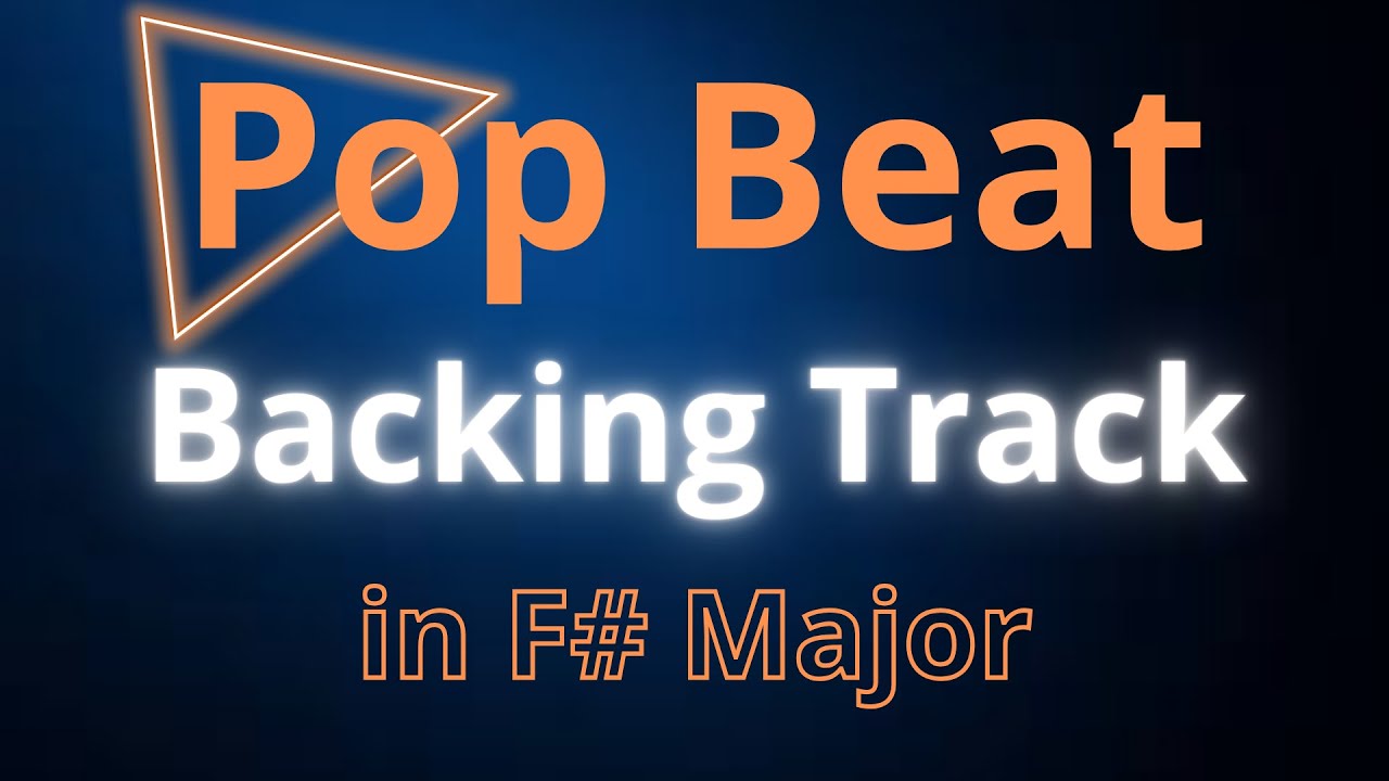 Pop Beat Backing Track in F# Major - YouTube