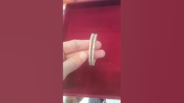 Single Line Diamond Bangles Designed by Diamond Wholesale  💎| #shorts